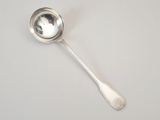 Christofle Silver Plated Soup Ladle 'Vendôme' Model - French Christofle Soup Ladle