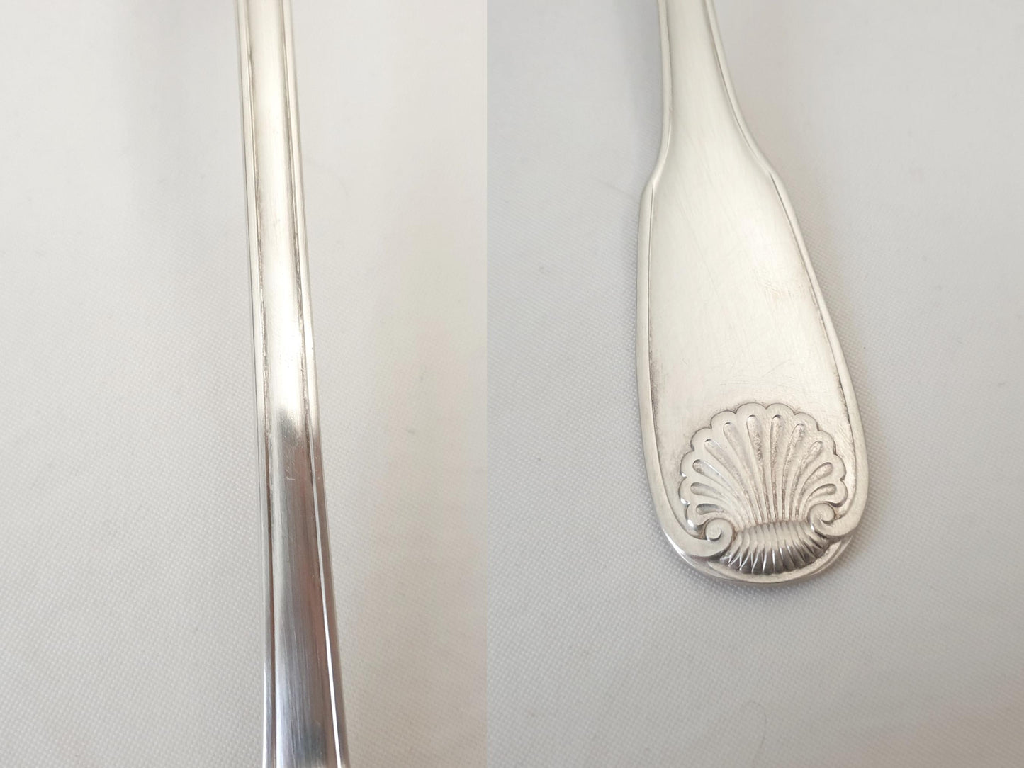 Christofle Silver Plated Soup Ladle 'Vendôme' Model - French Christofle Soup Ladle