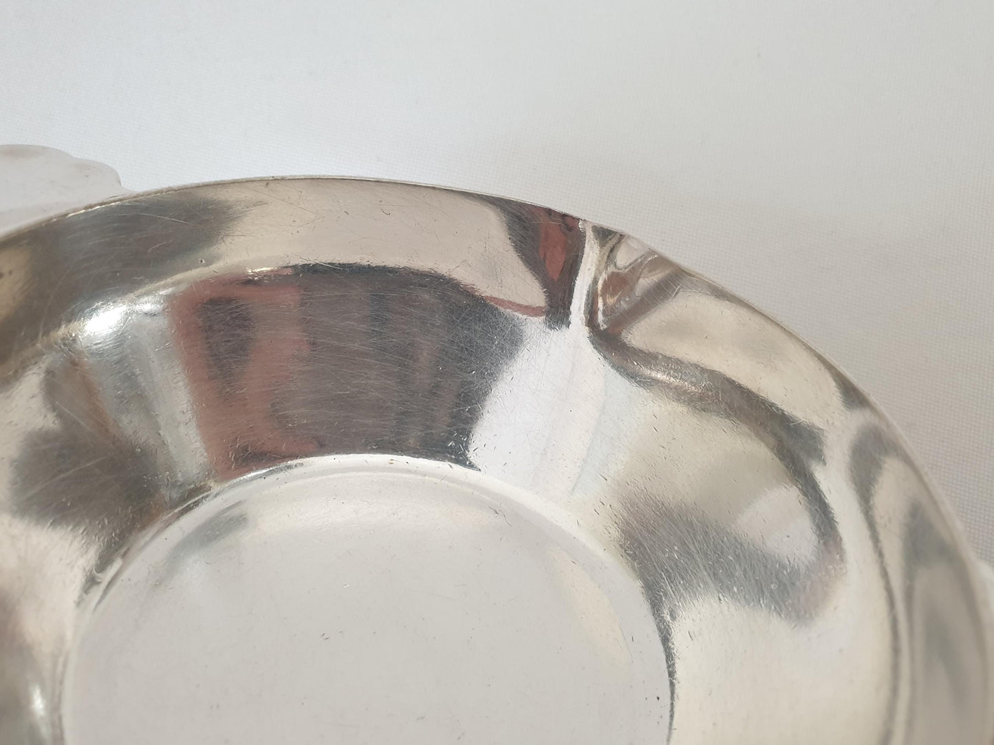 French Vintage Silver Plated Small Sauce Boat or Gravy Boat with Handles, Renaud & J. Clermont, Nice