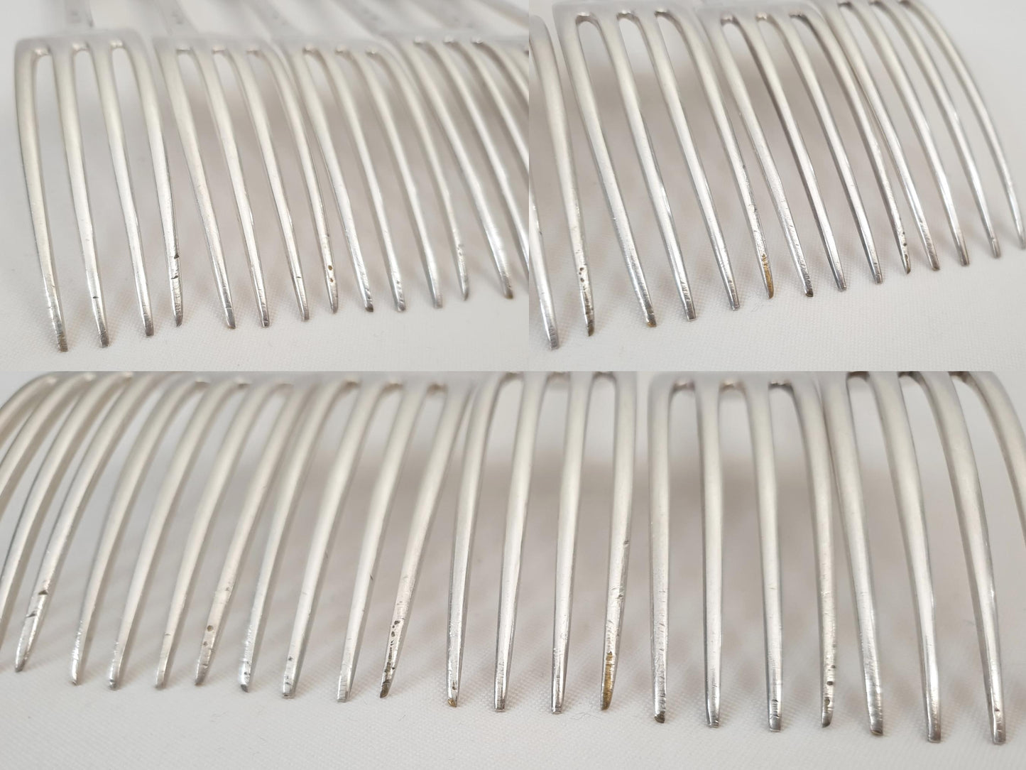 Lamy & Lacroix for Christofle 6 Silver Plated Table Forks - 5 French Christofle Dinner Forks