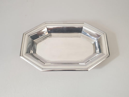 Christofle Gallia Silver Plated Bread Basket in Art Deco Style
