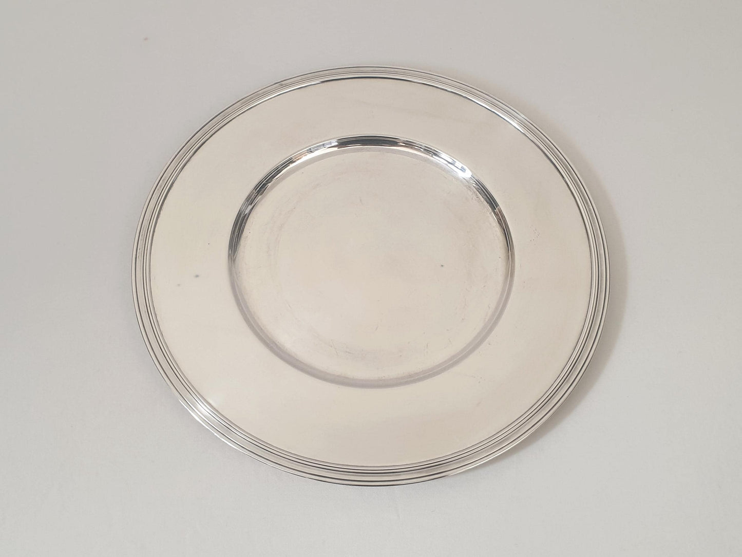 Christofle Silver Plated 30cm Albi Charger Presentation Plate - Base Plate