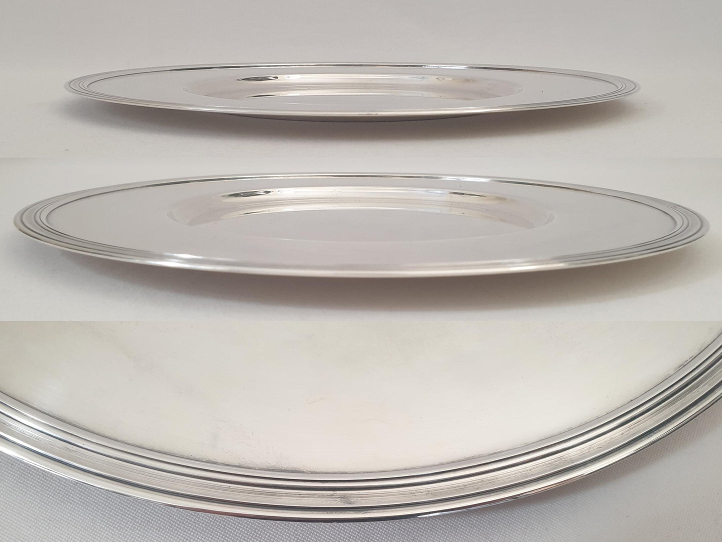 Christofle Silver Plated 30cm Albi Charger Presentation Plate - Base Plate