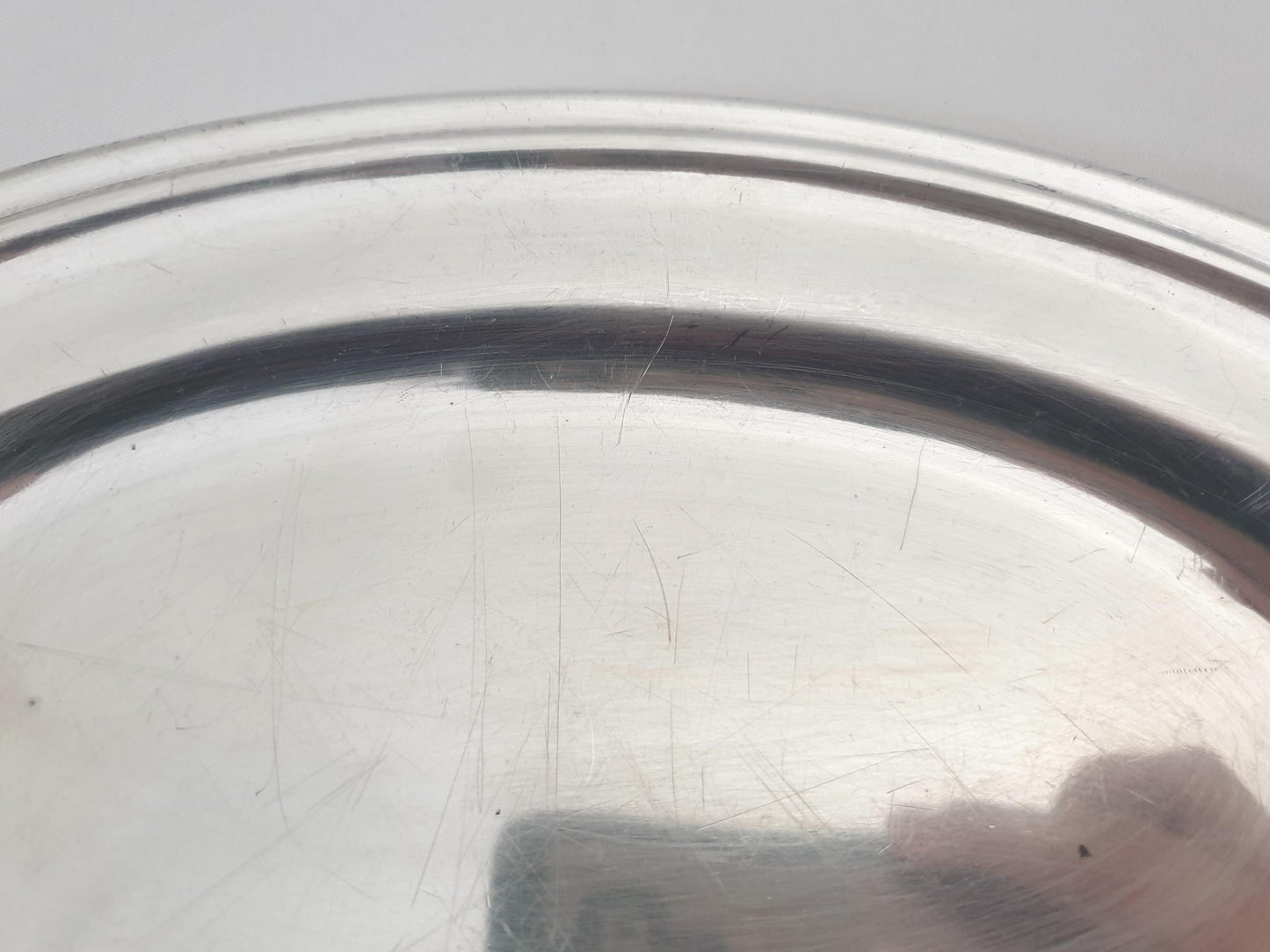 French Ercuis Small Silver-Plated Oval Serving Dish – Oval Serving Tray