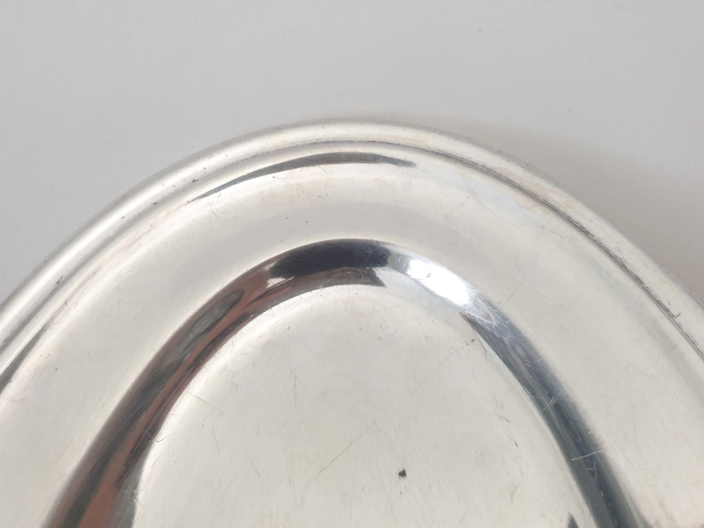 French Ercuis Small Silver-Plated Oval Serving Dish – Oval Serving Tray