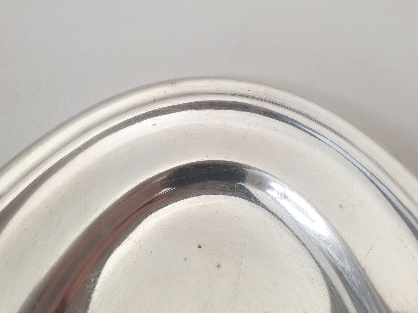 French Ercuis Small Silver-Plated Oval Serving Dish – Oval Serving Tray