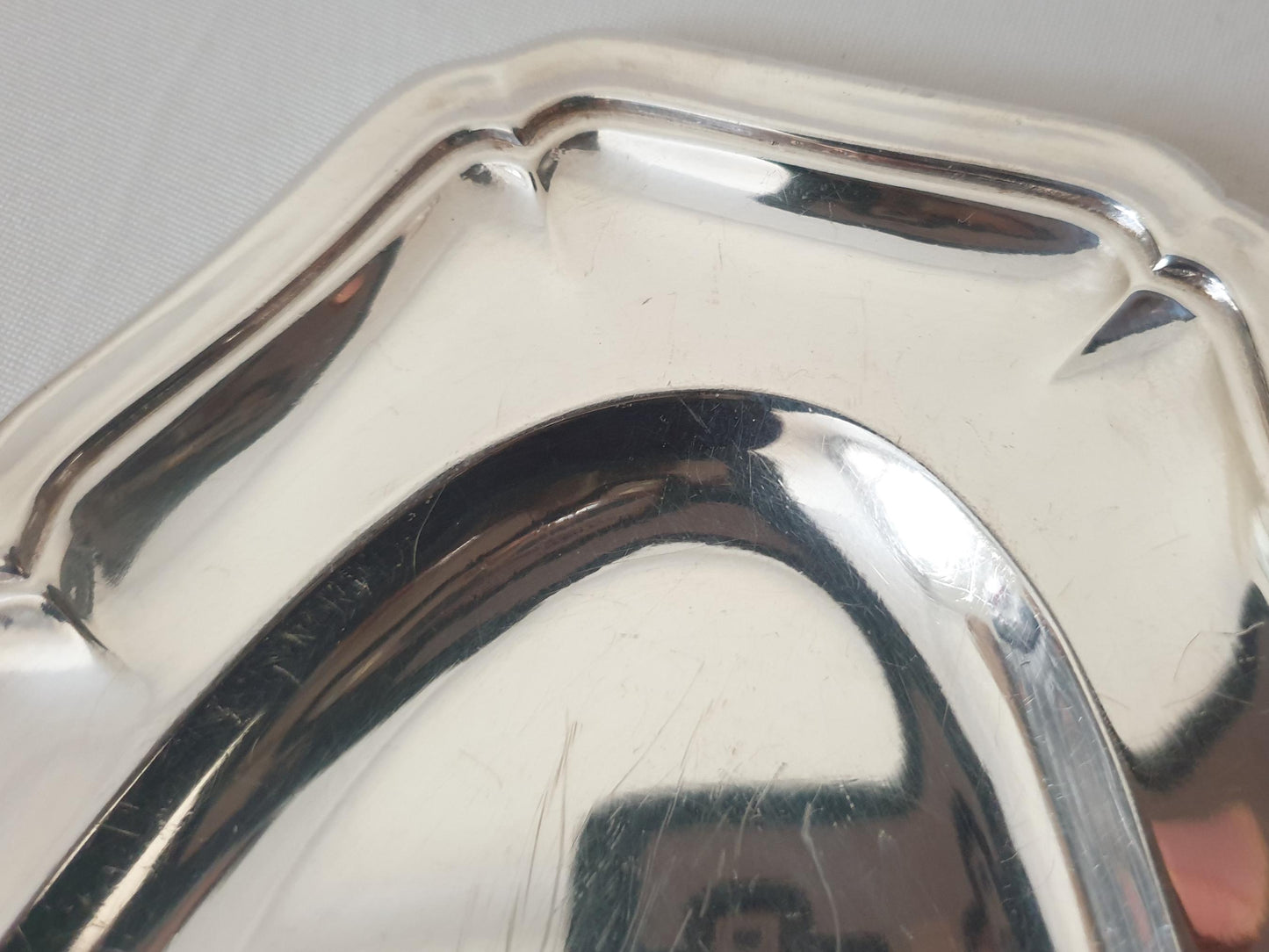 Christofle French Vintage Silver-Plated Small Oval Dish or Mini Serving Platter