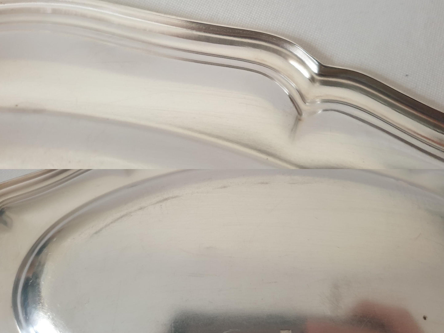 Christofle French Vintage Silver-Plated Small Oval Dish or Mini Serving Platter