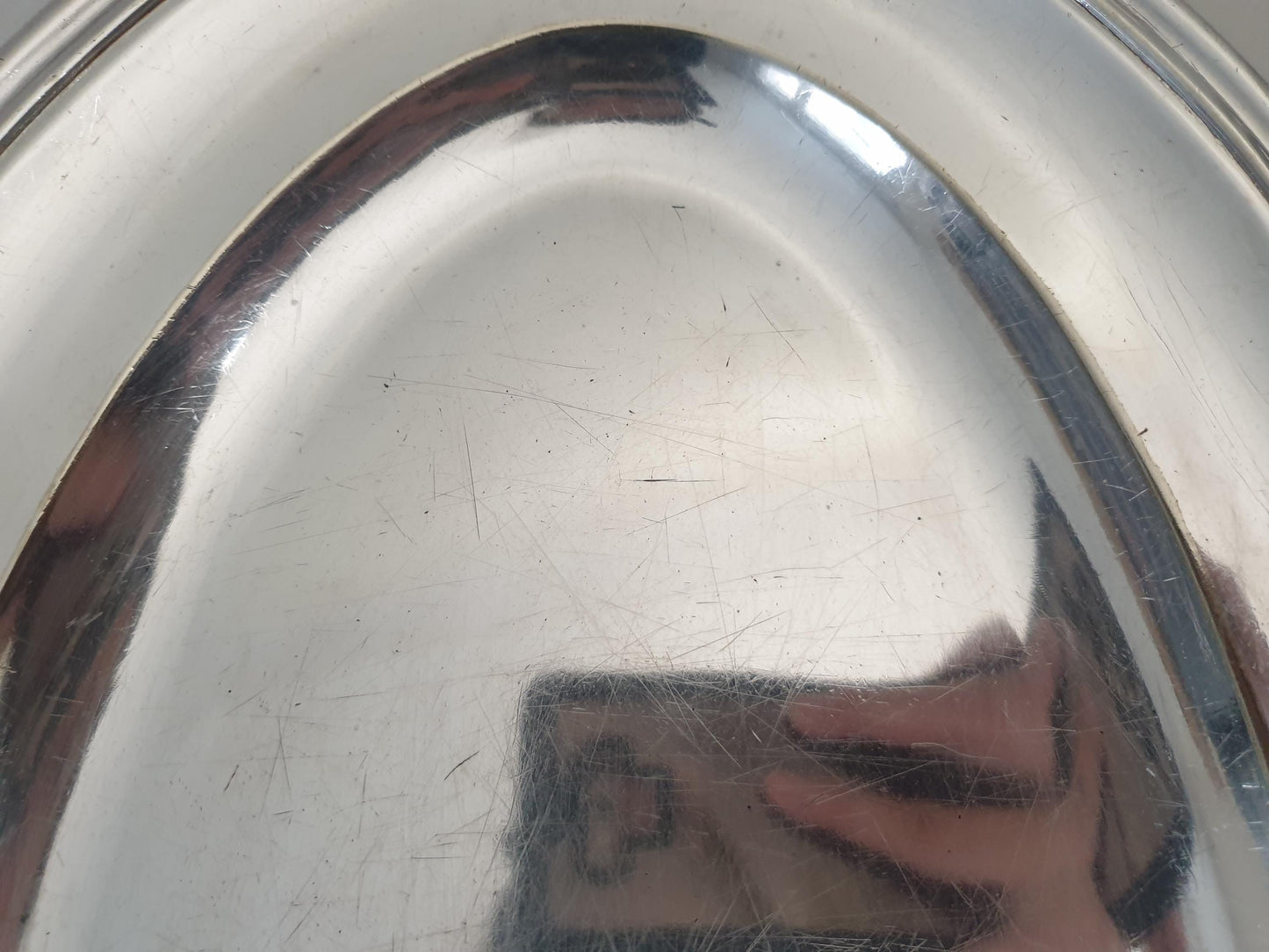 French Silver Plated Large Oval Serving Tray – Large Oval Silver Plated Tray