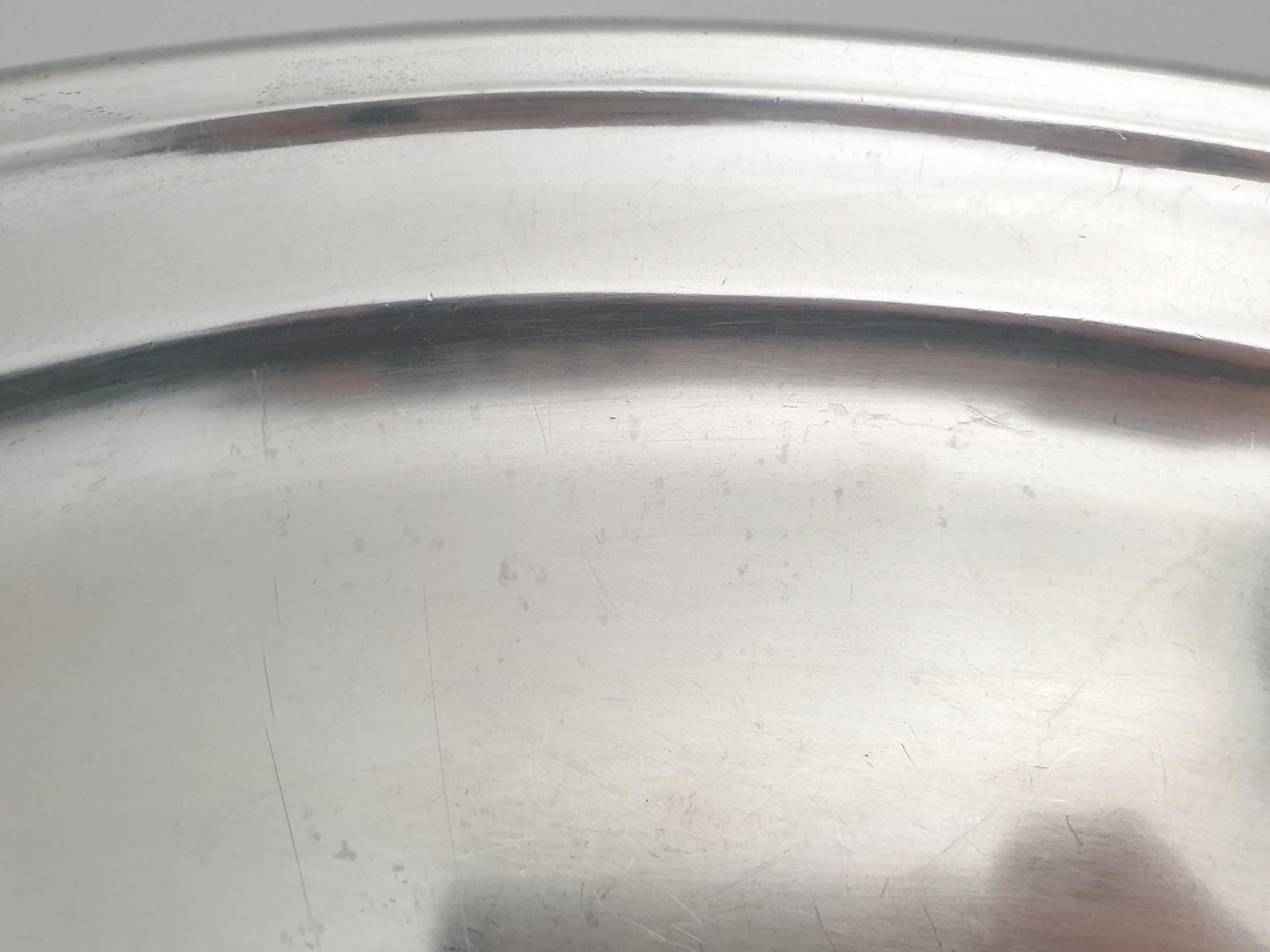 French Large Silver Plated Oval Serving Tray by Félix Frères, Toulouse – Large Vintage Oval Silver Plated Platter