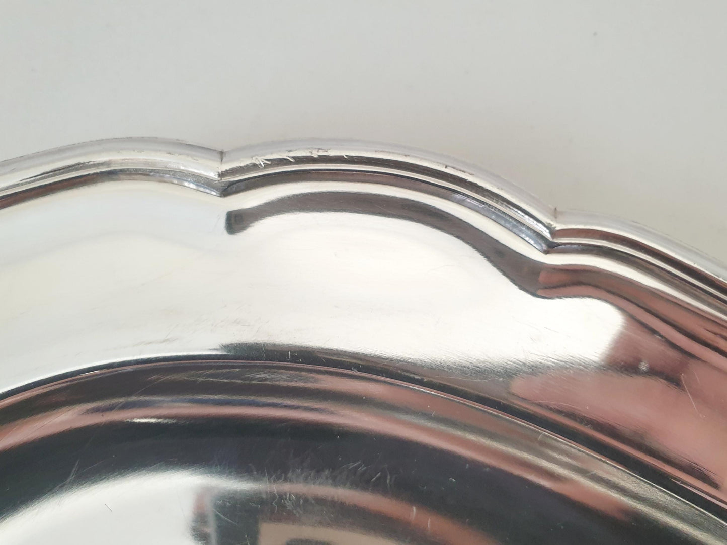 French Vintage Silver Plated Footed Oval Serving Tray – Silver Plated Oval Platter on Four Feet