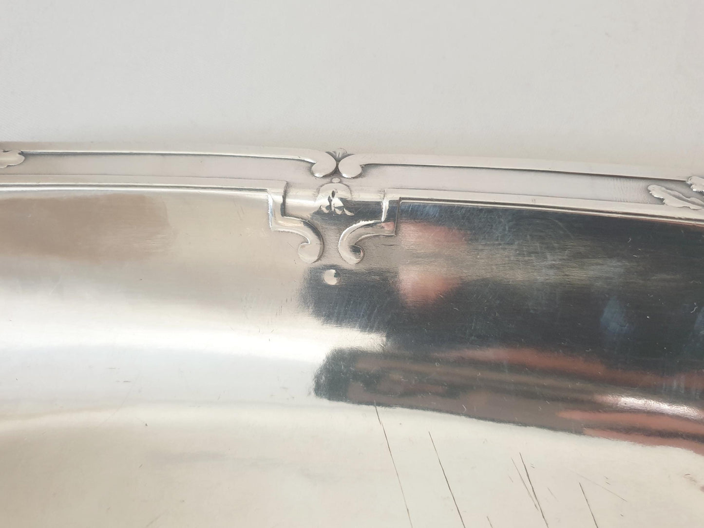 Christofle Gallia Art Nouveau Silver Plated Bread Basket – French Antique Centerpiece Tray