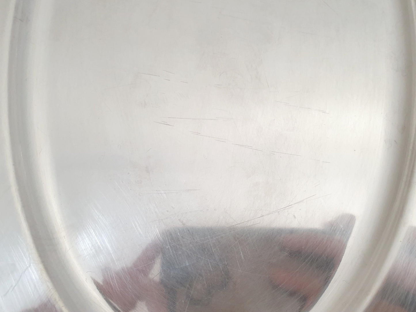 Christofle Gallia French Vintage Silver Plated Oval Serving Tray