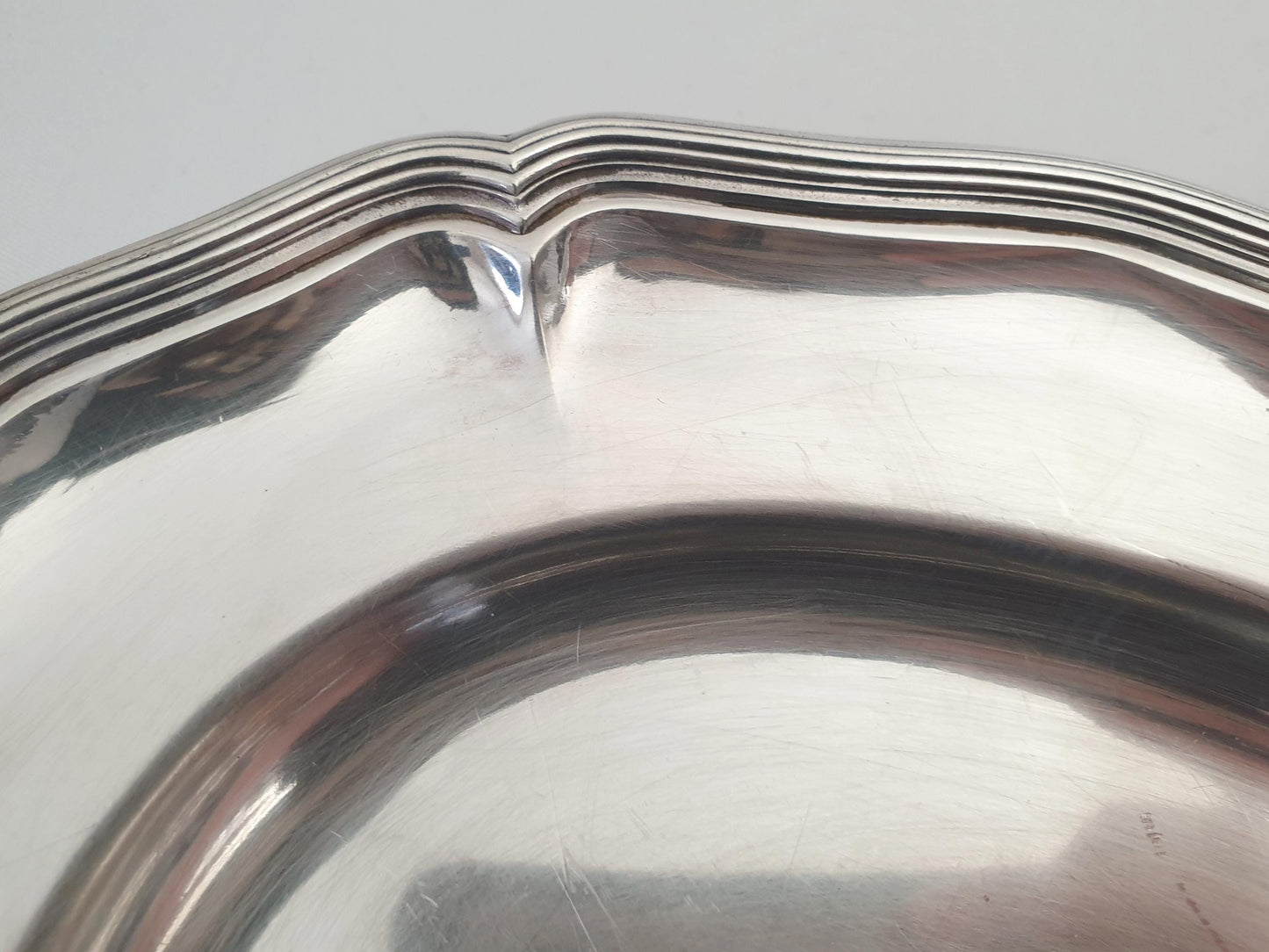 Christofle Gallia French Vintage Silver Plated Oval Serving Tray