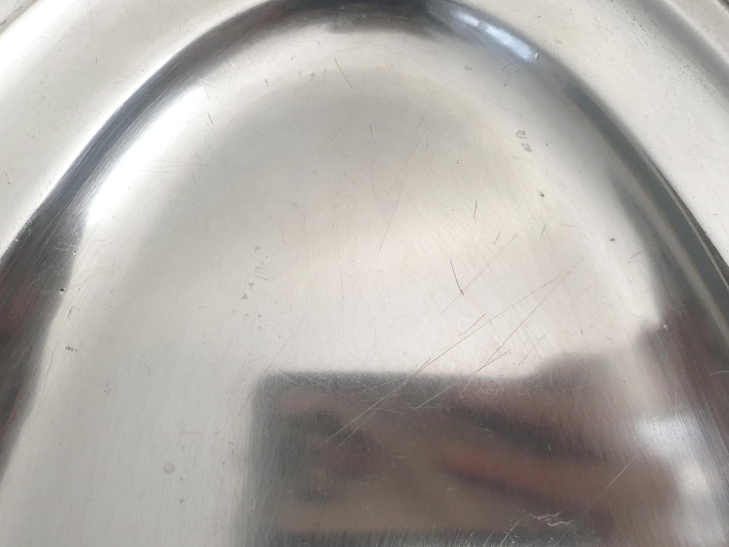 French Large Silver Plated Oval Serving Tray by Félix Frères, Toulouse – Large Vintage Oval Silver Plated Platter