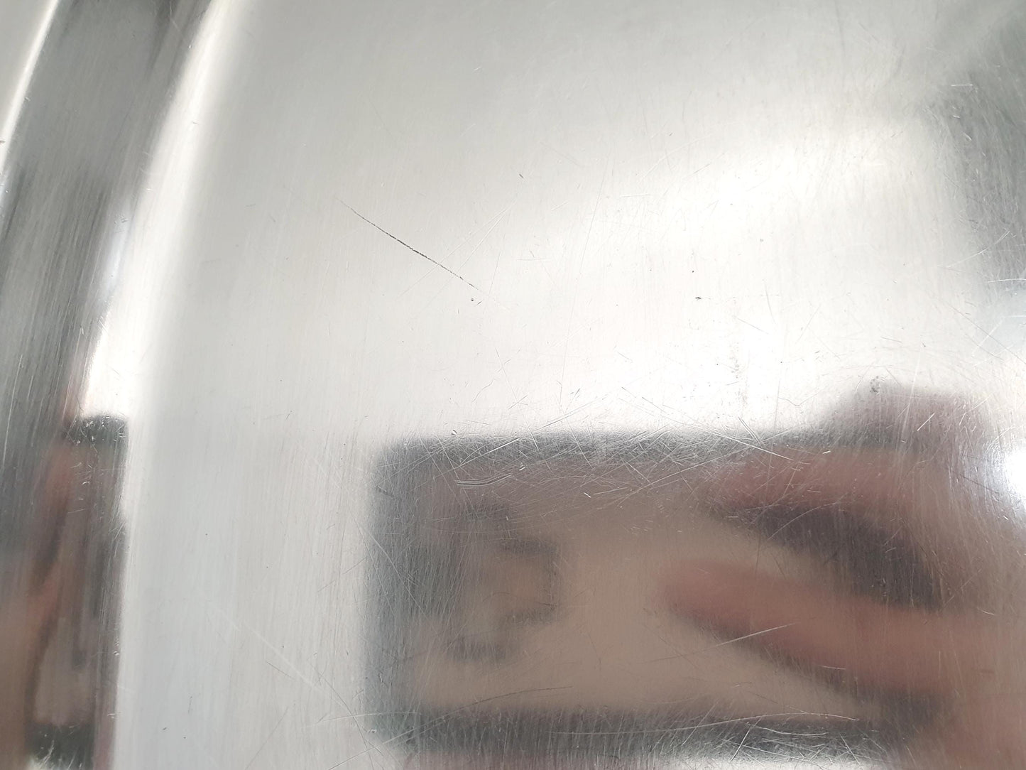 French Large Silver Plated Oval Serving – Large Vintage Oval Silver Plated Platter in Minimalist Style