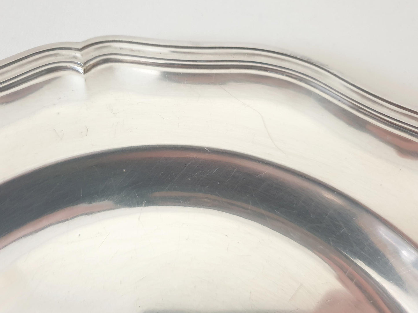 Christofle Silver-Plated Round Serving Tray – French Vintage Circular Platter