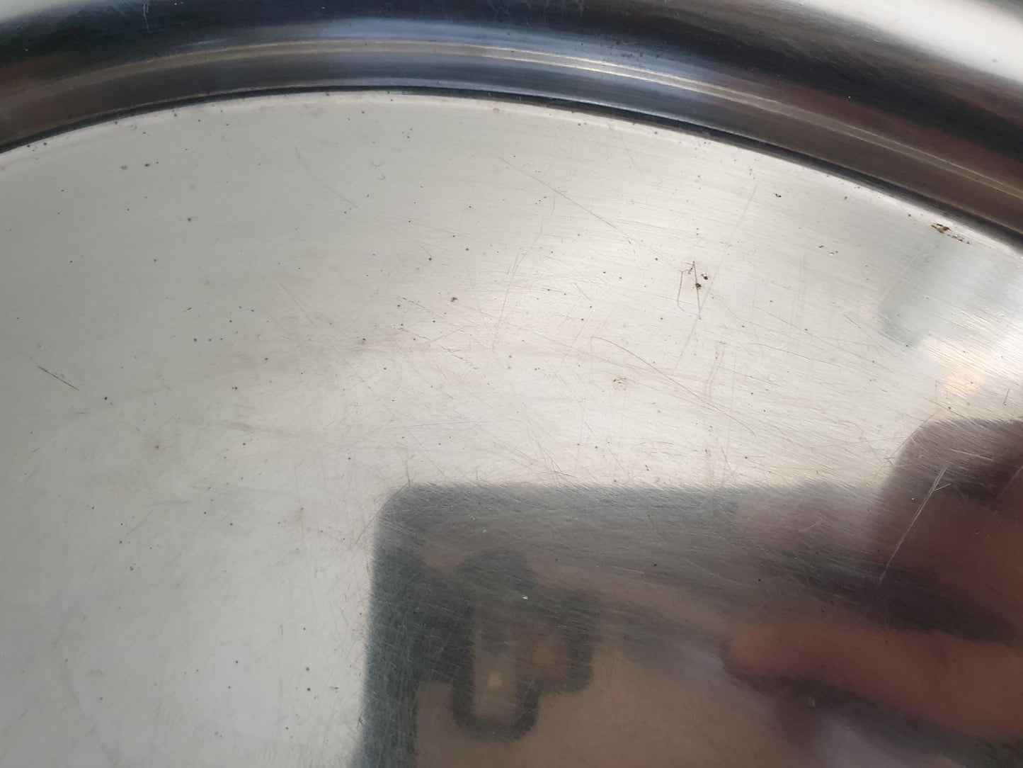 French Art Deco Silver Plated Oval Serving Tray with Handles – Centerpiece Platter by Argit