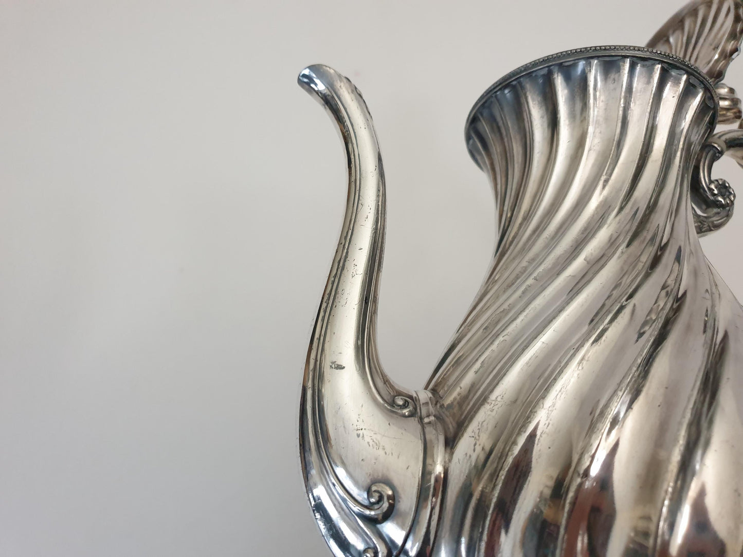 Antique James Dixon & Sons English Victorian Silver Plated Coffee Service Set - Sheffield circa 1900