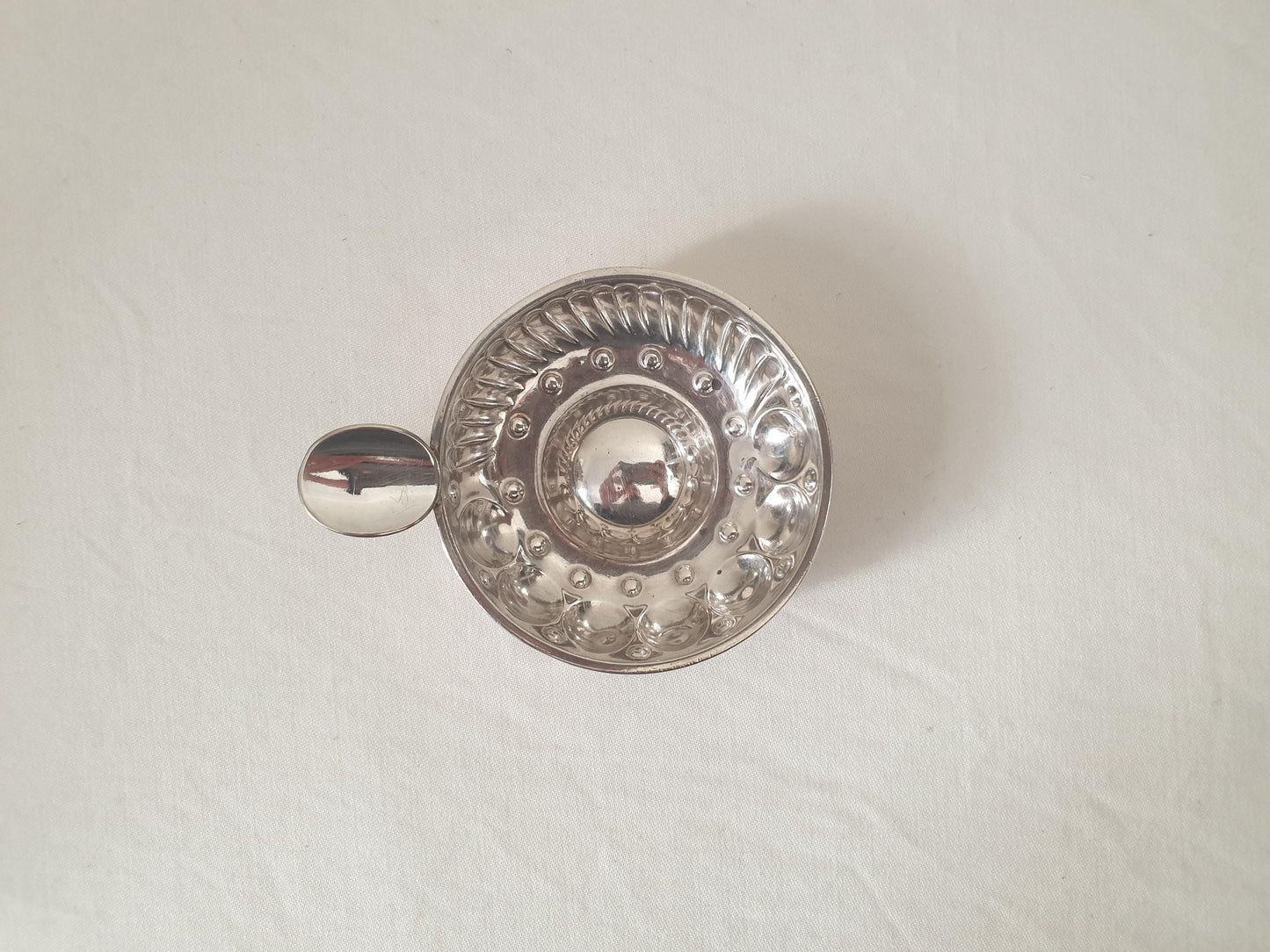 Antique French 950 Silver Wine Taster (Tastevin) by Émile PUIFORCAT