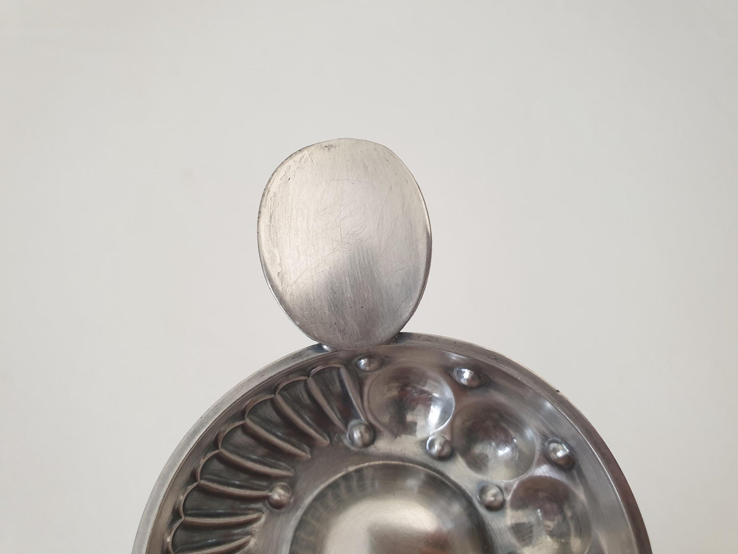 Antique French Silver Wine Taster (Tastevin) by SUROT