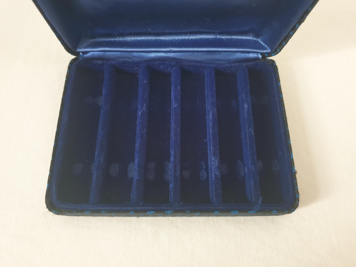 Set of 6 Vintage Silver Plated Dachshund (Teckel) Knife Rests in Nice Blue Box