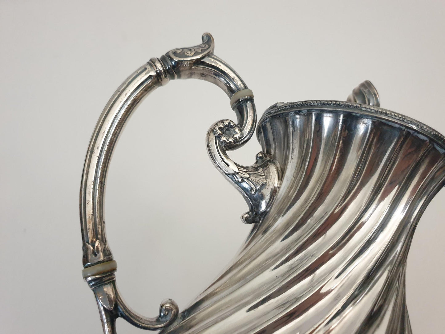 Antique James Dixon & Sons English Victorian Silver Plated Coffee Service Set - Sheffield circa 1900