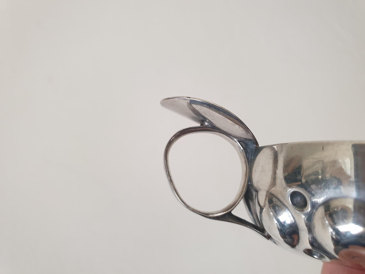 Antique French 950 Silver Wine Taster (Tastevin) with Fluted and Dimpled Design