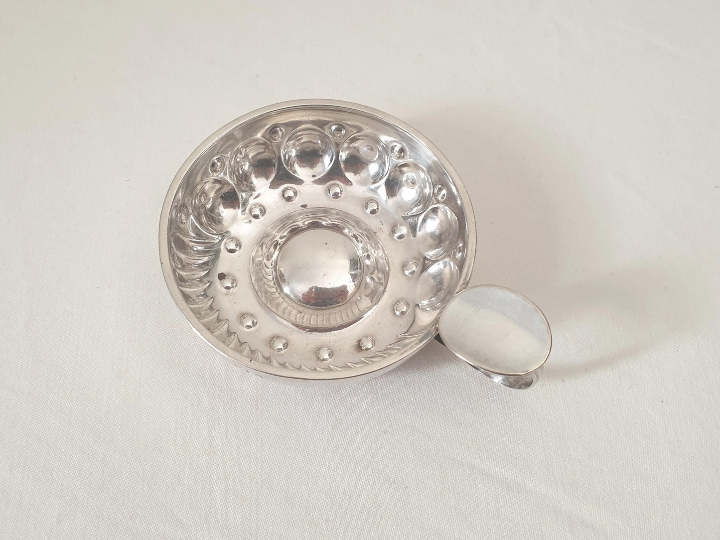 Antique French 950 Silver Wine Taster (Tastevin) by Émile PUIFORCAT