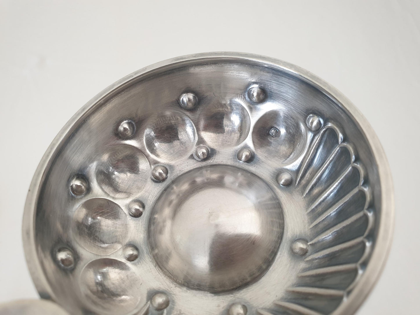 Antique French Silver Wine Taster (Tastevin) by SUROT