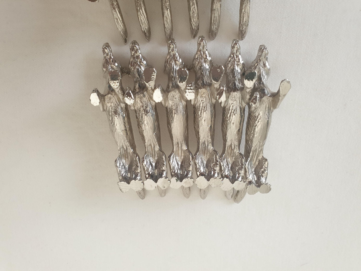 Set of 12 Vintage Silver Plated Fox Knife Rests